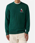 Maglione MC2 Saint Barth Heron Light verde bosco Zio Paperone